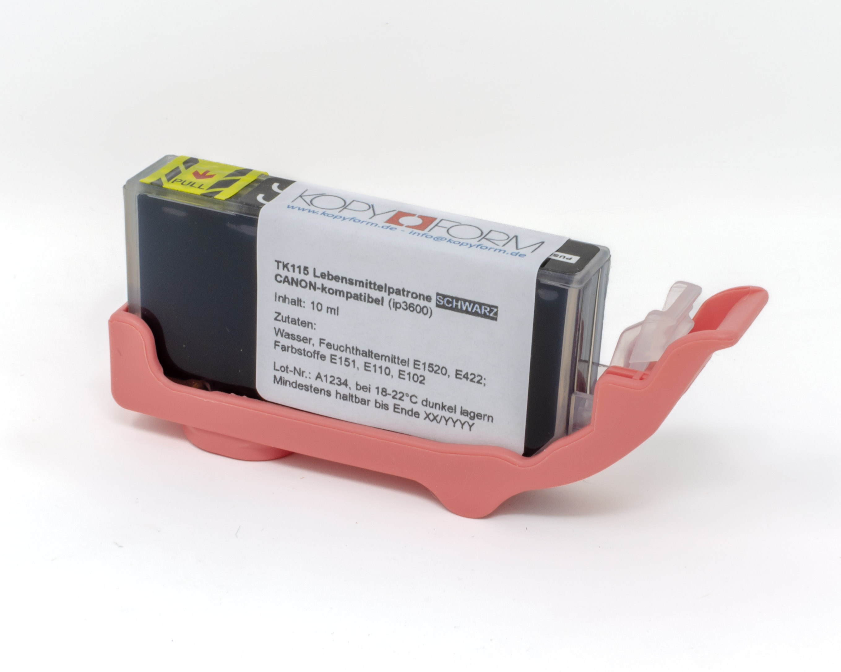 Lebensmitteltinte in Patronen PGI-520 / CLI-521 (TK110)