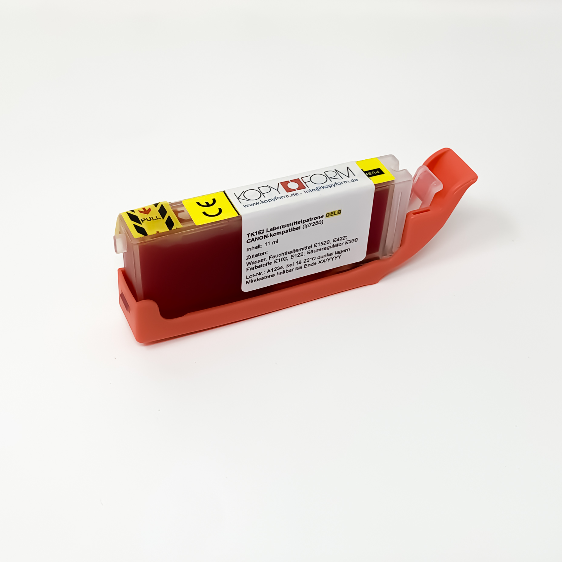 Lebensmitteltinte in Patronen PGI-550 / CLI-551 (TK150)