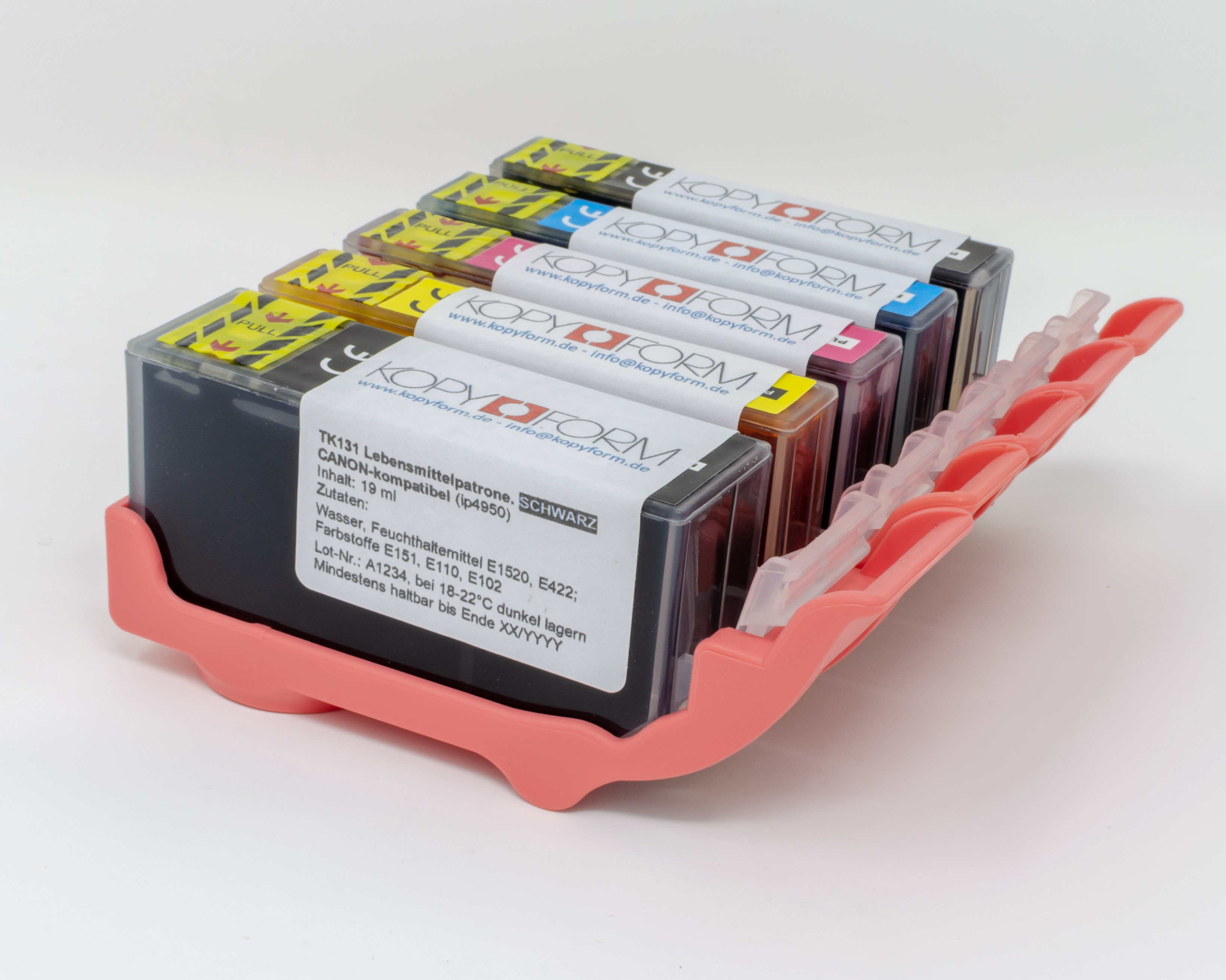 Lebensmitteltinte in Patronen PGI-525 / CLI-526 (TK130)