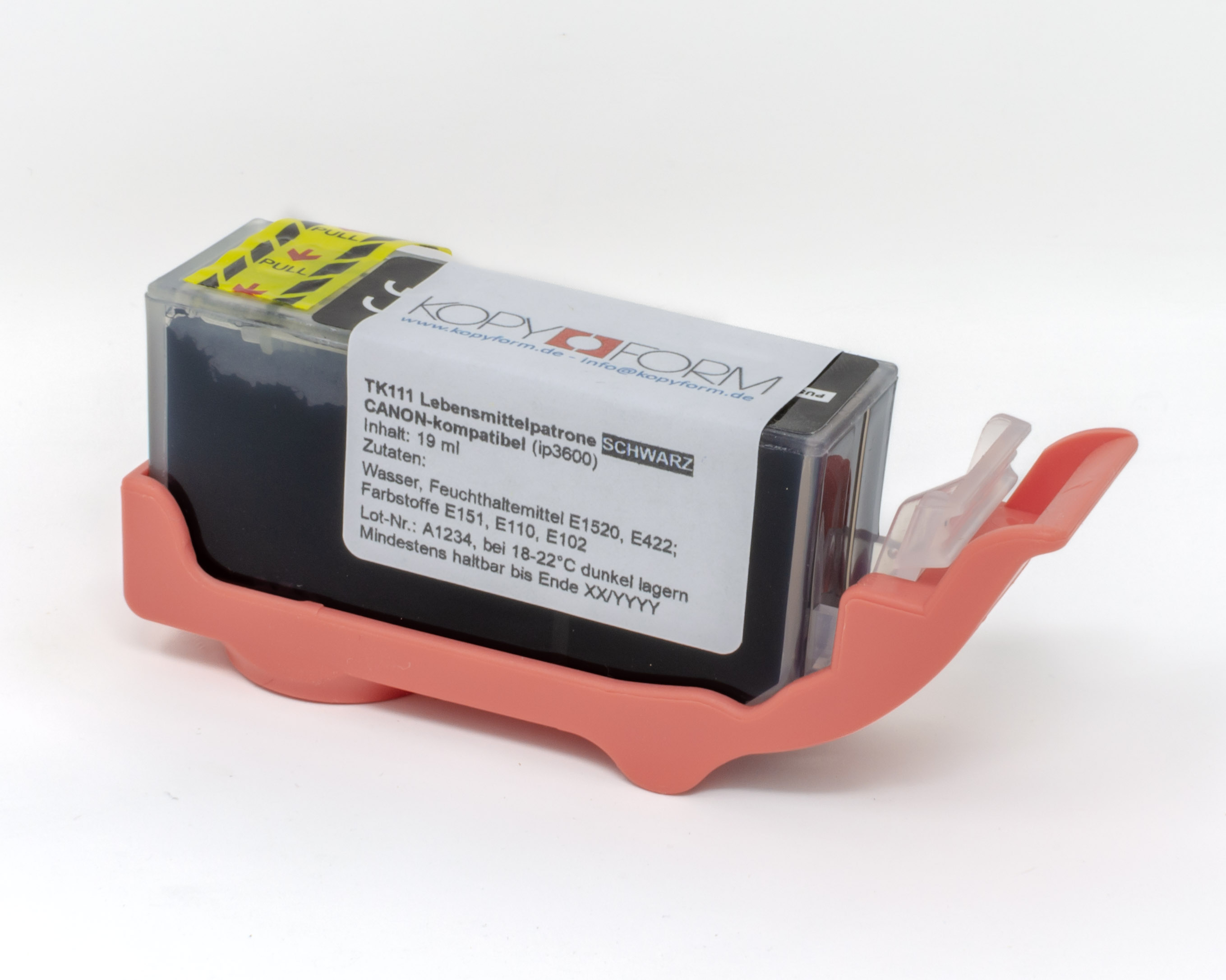 Lebensmitteltinte in Patronen PGI-520 / CLI-521 (TK110)