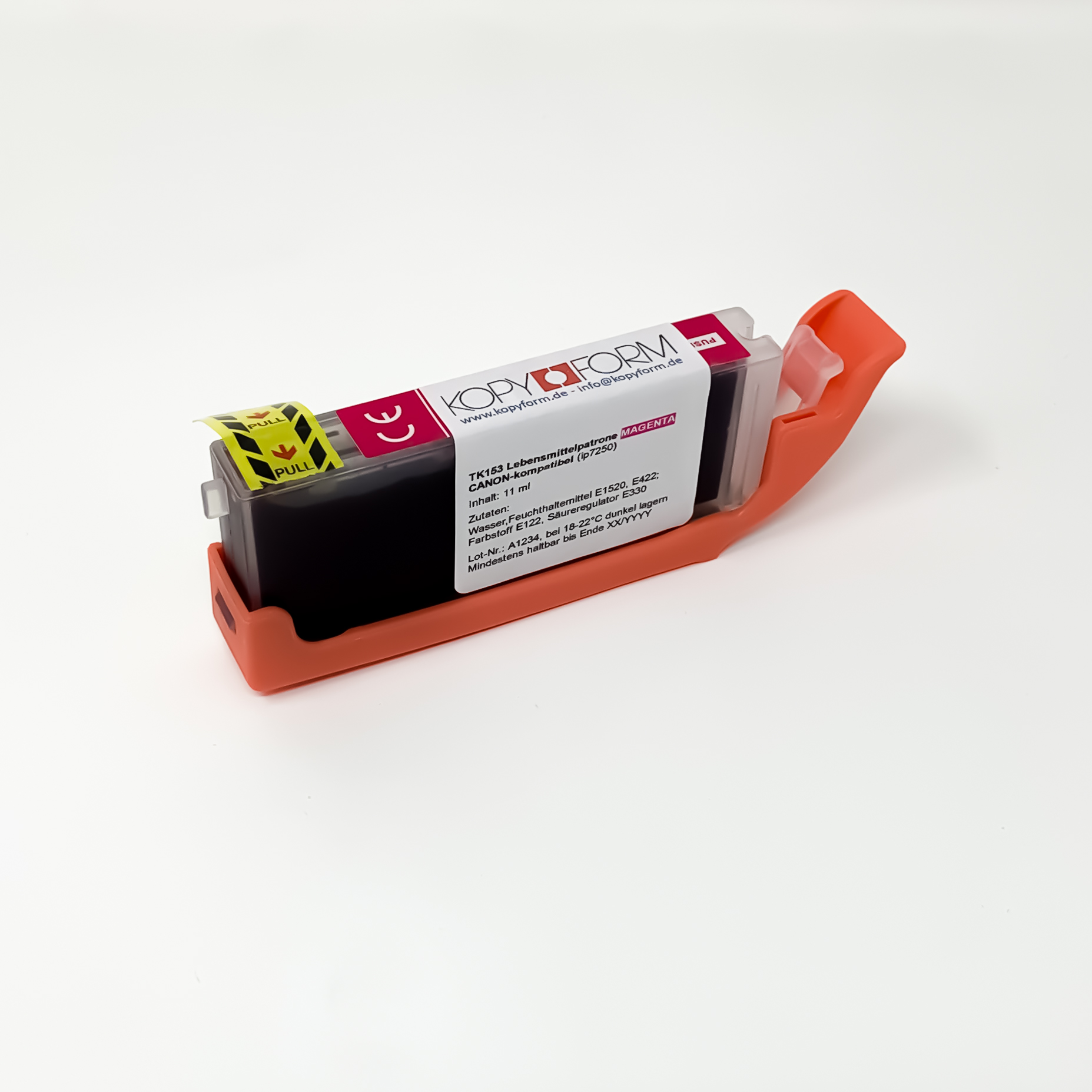 Lebensmitteltinte in Patronen PGI-550 / CLI-551 (TK150)