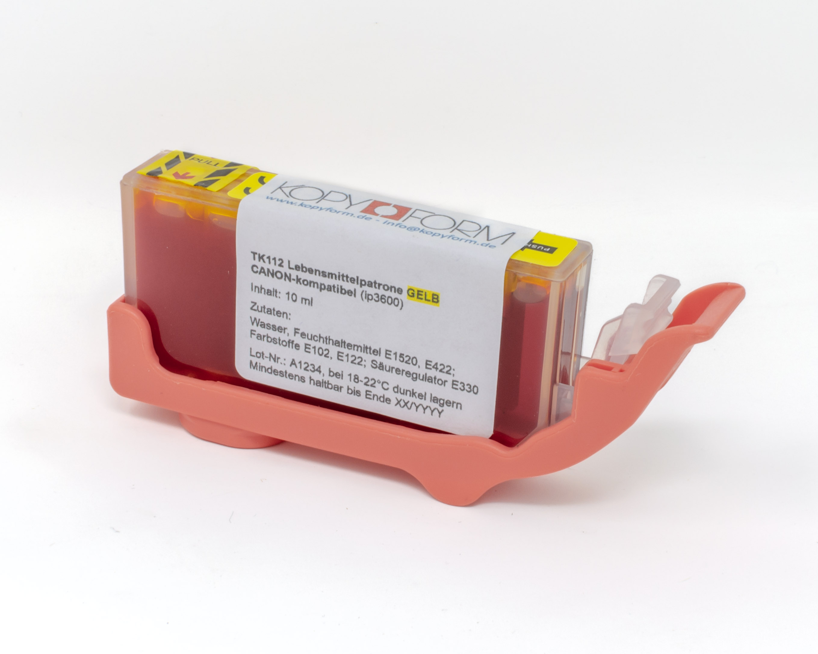 Lebensmitteltinte in Patronen PGI-520 / CLI-521 (TK110)